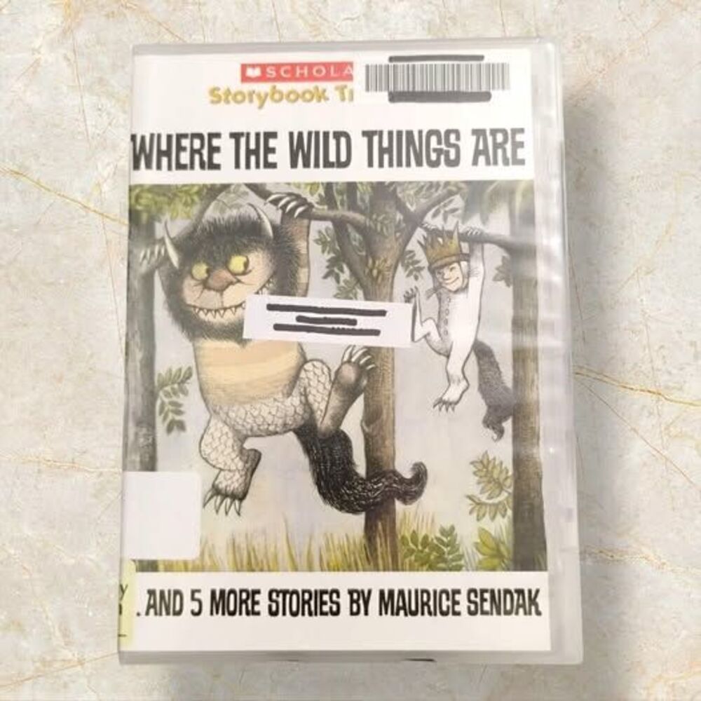 Where the Wild Things Are Scholastic Storybook Treasures Read Along DVD
